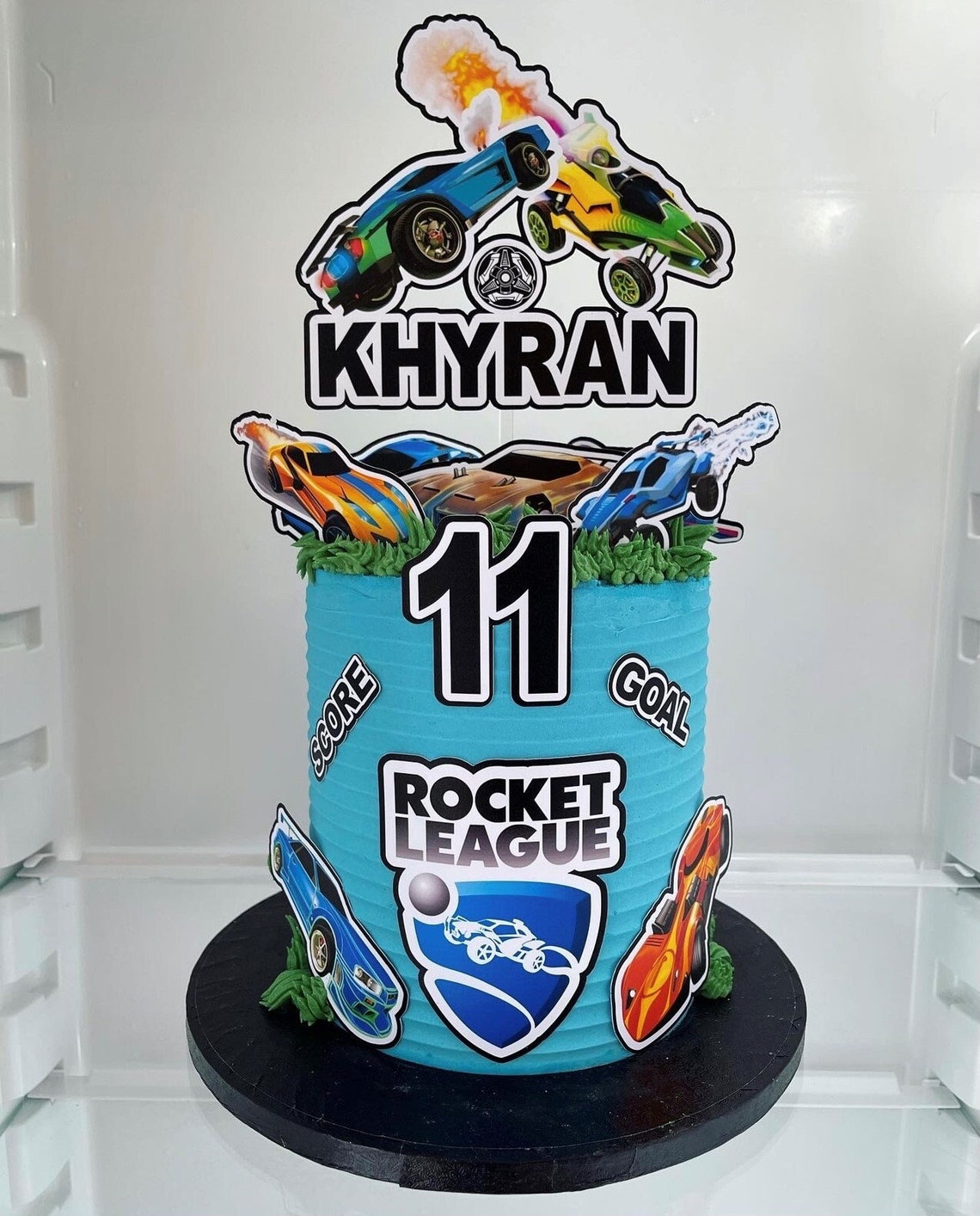 Rocket League Cake topper set Etsy