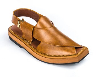 sandalias de cuero KAPTAN Marrón Kaptaan Chappal Cuero puro Hecho a mano Peshawri chappal Peshawari.sandalias sandalias para hombres sandalias para hombres Zapatos Zapatos para niño Sandalias 