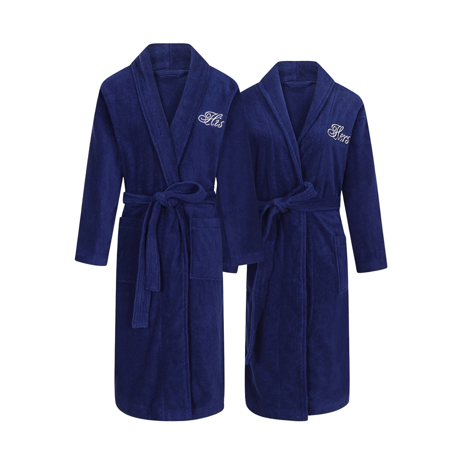 His and Hers Bathrobes Romantic His and Hers Gifts Perfect for