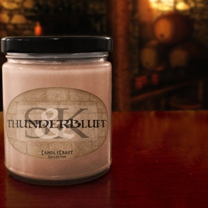 Thunderbluff Scented Candle | World of Warcraft | 100% Soy | Gamer Gifts | Party Favors | Vegan | Cruelty-Free | WoW | Gaming