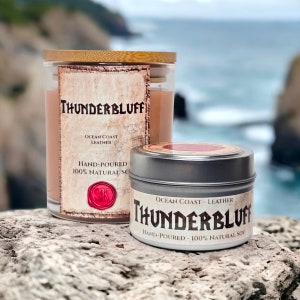 Thunderbluff Scented Candle | World of Warcraft | 100% Soy | Gamer Gifts | Party Favors | Vegan | Cruelty-Free | WoW | Gaming