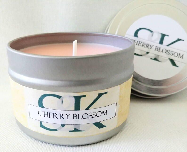 4 oz Soy Candles in Tins Wholesale Scented Candles Etsy