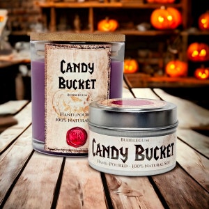 Candy Bucket Scented Candle | World of Warcraft - Hallow's End | 100% Soy | Gamer Gifts | Party Favors | Vegan | Cruelty-Free | WoW