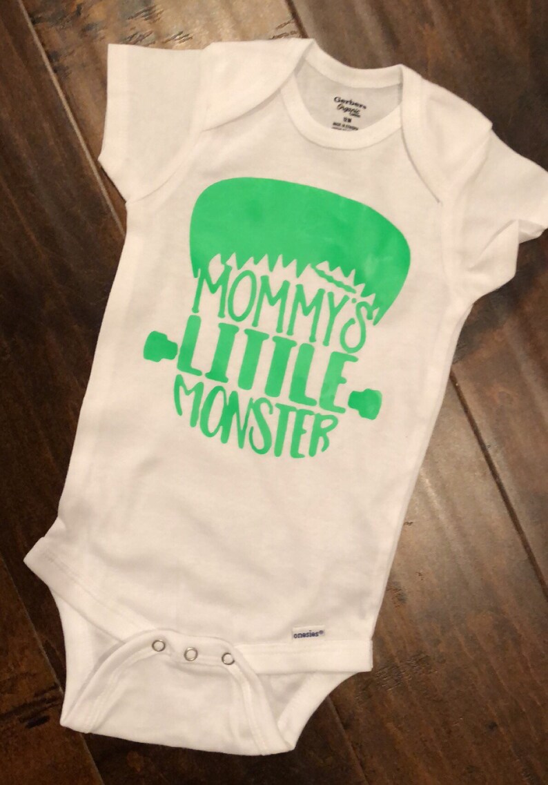 mommy's little monster onesie