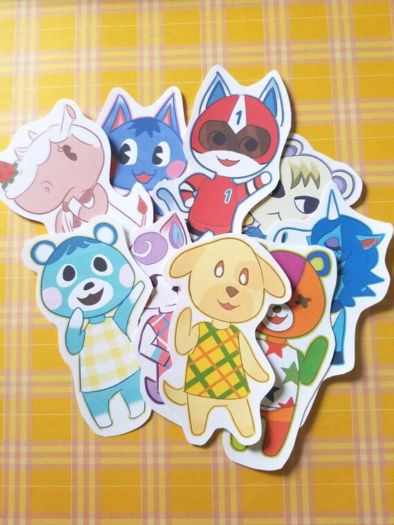 Animal Crossing Stickers Etsy