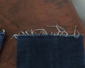 Pineapple painted on Levis