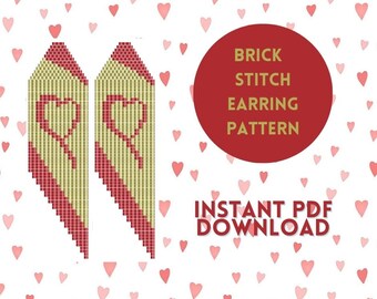 Seed Bead Fringe Earring Pattern