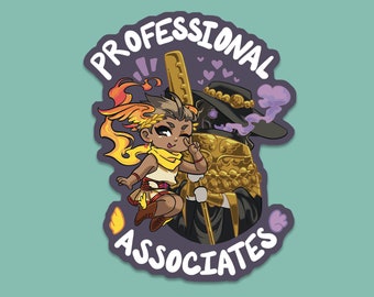 Professional Associates Hades 3" Sticker