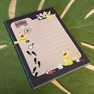 Detective Pikachu A6 Memopad