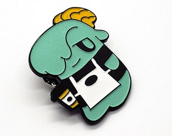 Boorista Ghost Enamel Pin