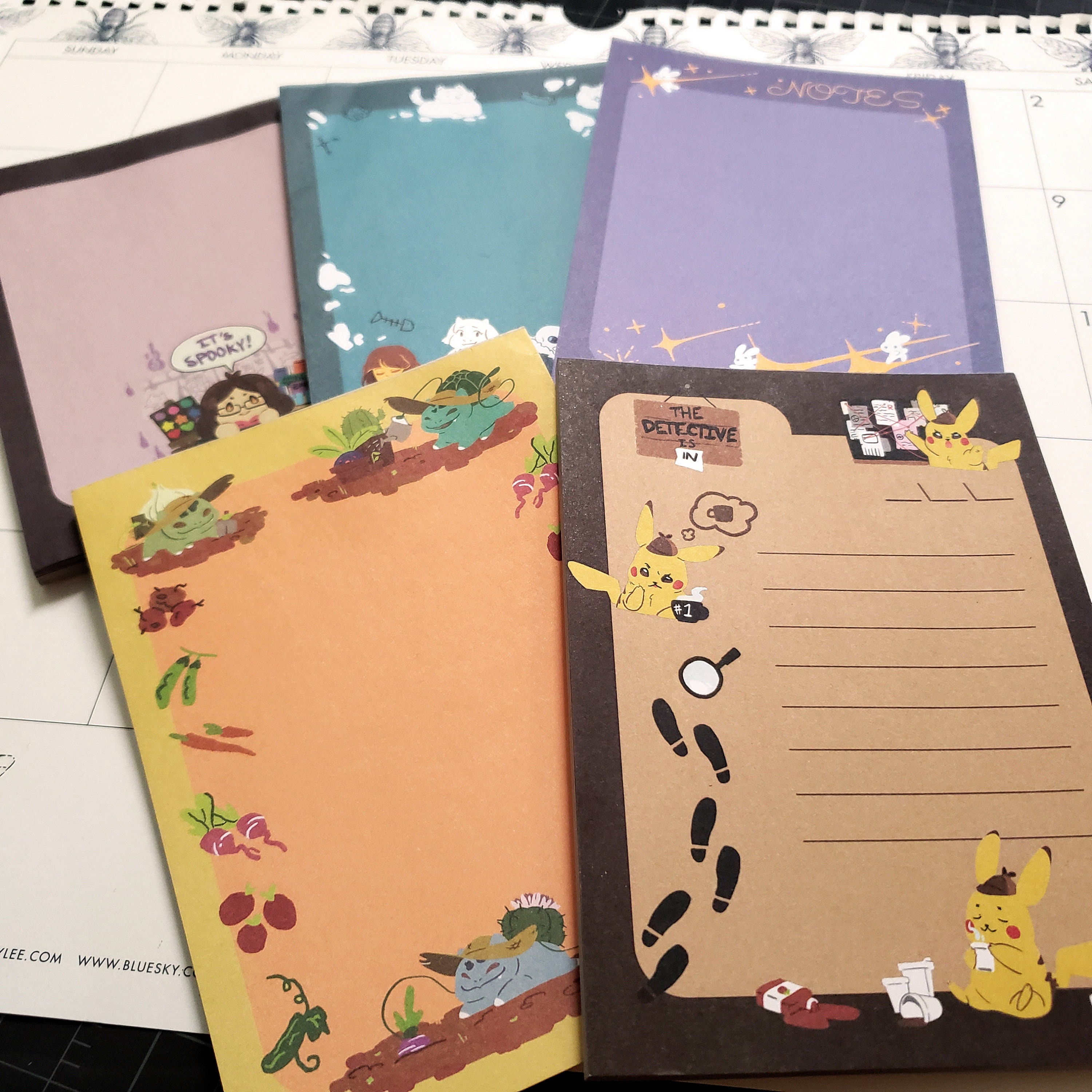 Snowden Undertale A6 Memopad - Etsy