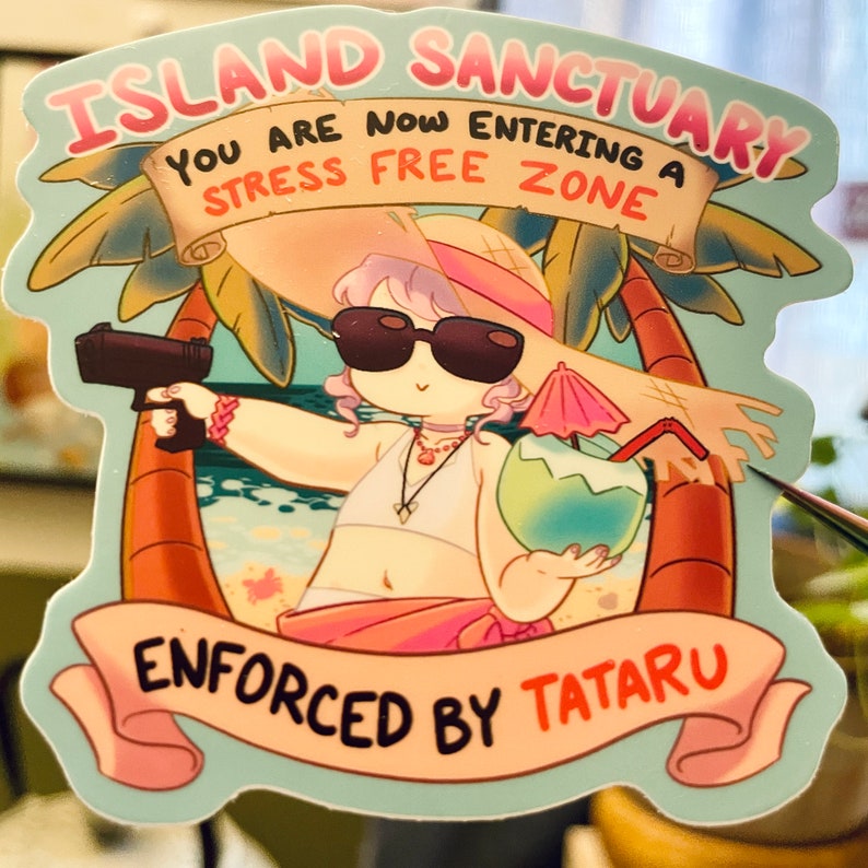 Island Sanctuary Tataru 3 sticker image 2