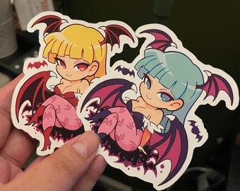 Adesivo Morrigan Aensland da 3 pollici