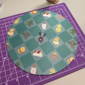 FFXIV Minion circle mousepad