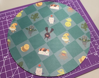 FFXIV Minion circle mousepad