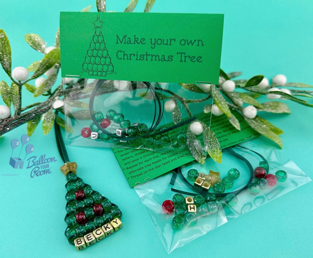 Make Your Own Beaded Christmas Tree Kit Christmas Tree Decoration