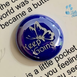 Empowerment Pocket Pebble - Keep Going - Everything will be ok - Engraved Pocket Pebble - Keepsake Pebble