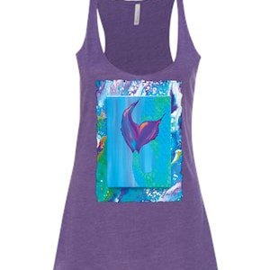 Mermaid Tail Racerback Tank