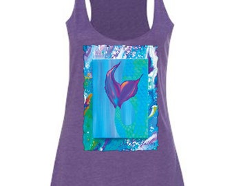 Mermaid Tail Racerback Tank