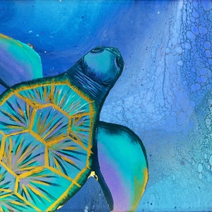 Sea Turtle Painting
