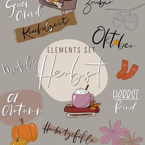 Instagram Story Sticker Set AUTUMN