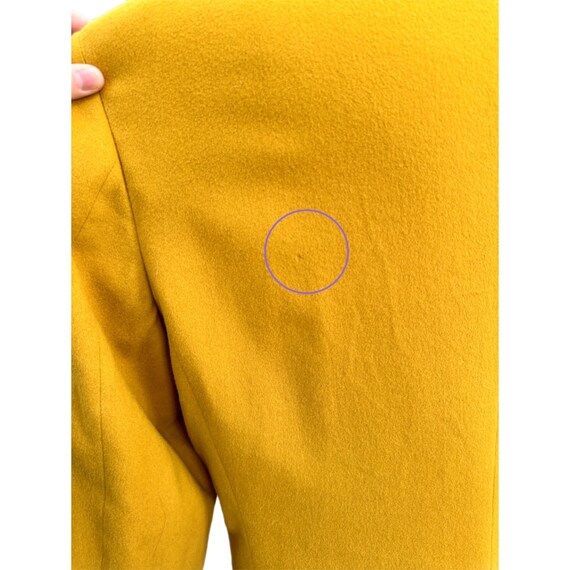 Vintage Rare Gianni Versace Mustard Yellow Cashme… - image 8