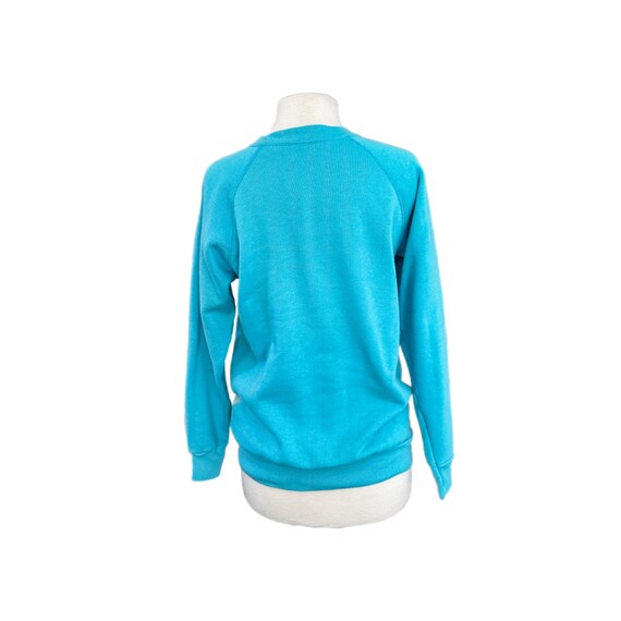 Vintage Bright Blue Unisex Crewneck Sweatshirt | … - image 2