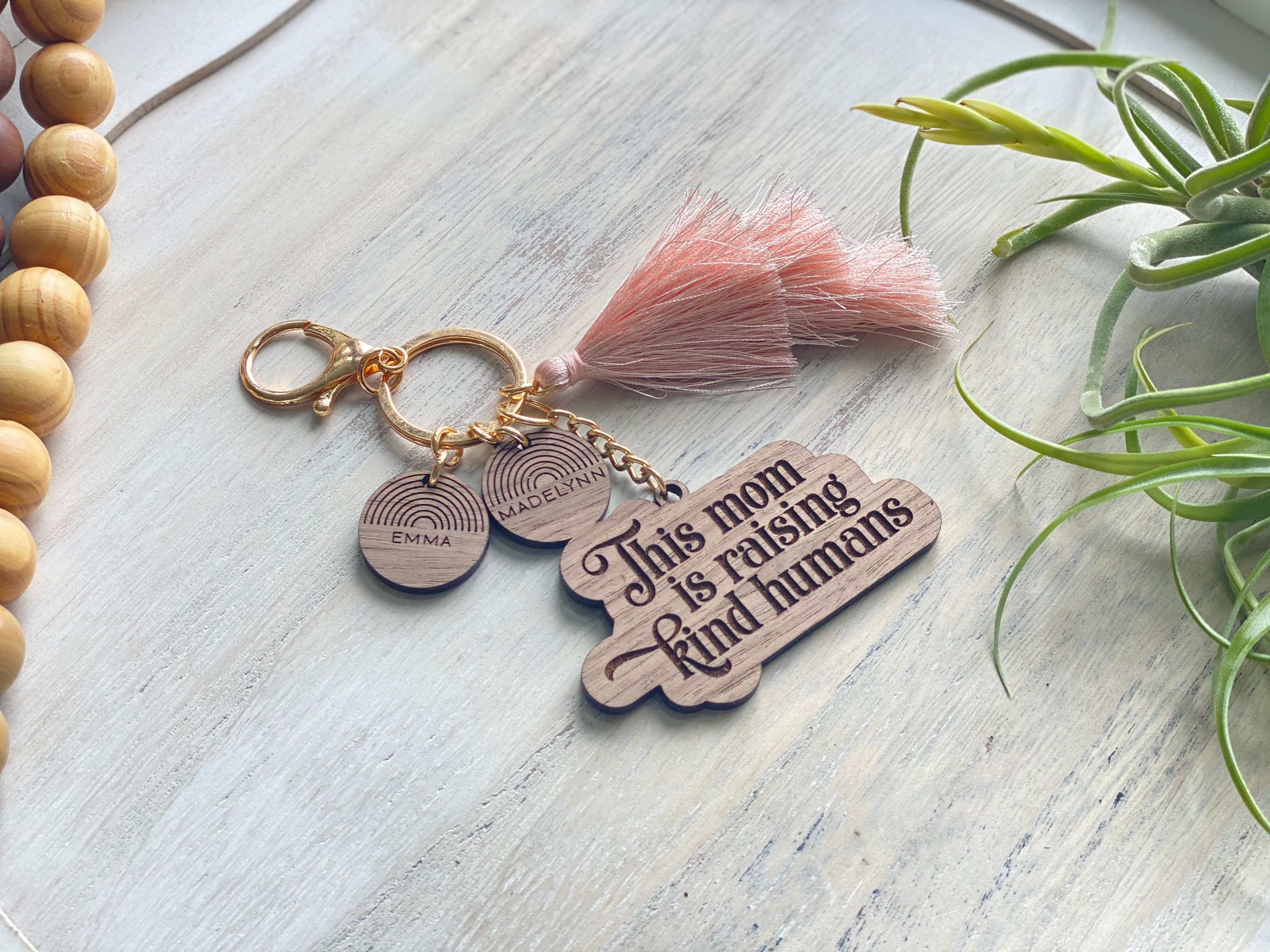 Mother's Day Personalized Keychain SVG File Laser File Etsy