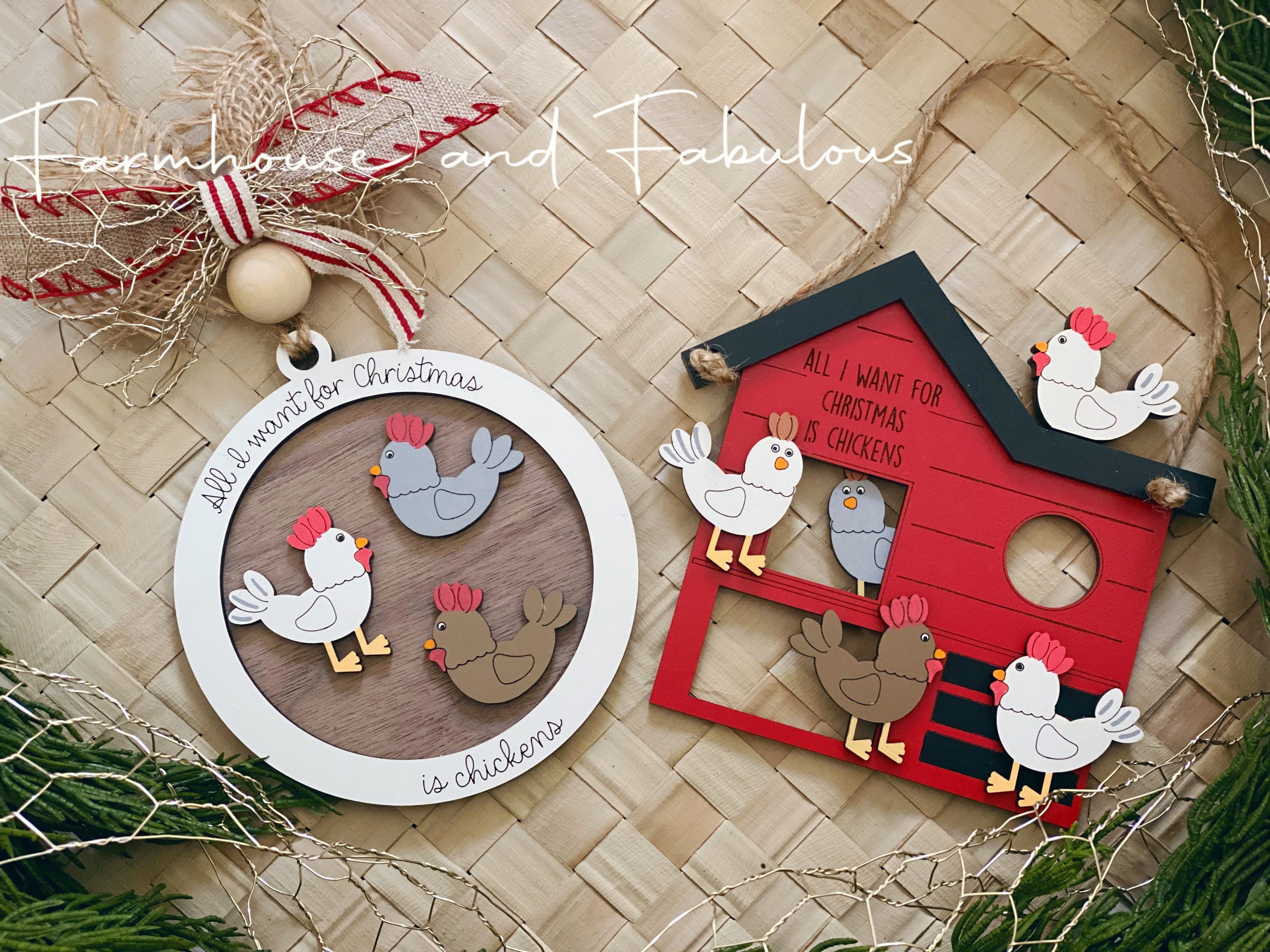 * vintage ornament ୨୧ * かわいい 鶏さん オーナメント vintage ornament ୨୧ * かわいい 鶏さん オーナメント - メルカリ