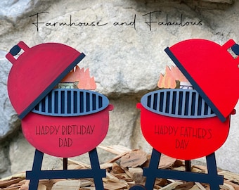 Titular de dinero del Día del Padre SVG, Archivo de parrilla de barbacoa, Regalo del Día del Padre, Regalo para papá, SVG del Día del Padre, Archivo láser, Archivo Glowforge, Parrilla de barbacoa