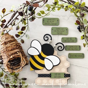 Hummel Geld Halter SVG, Honigbiene Datei, Muttertagsgeschenk, Geschenk für Mama, Muttertag SVG, Laser Datei, Glowforge SVG Datei, Mama Geschenk