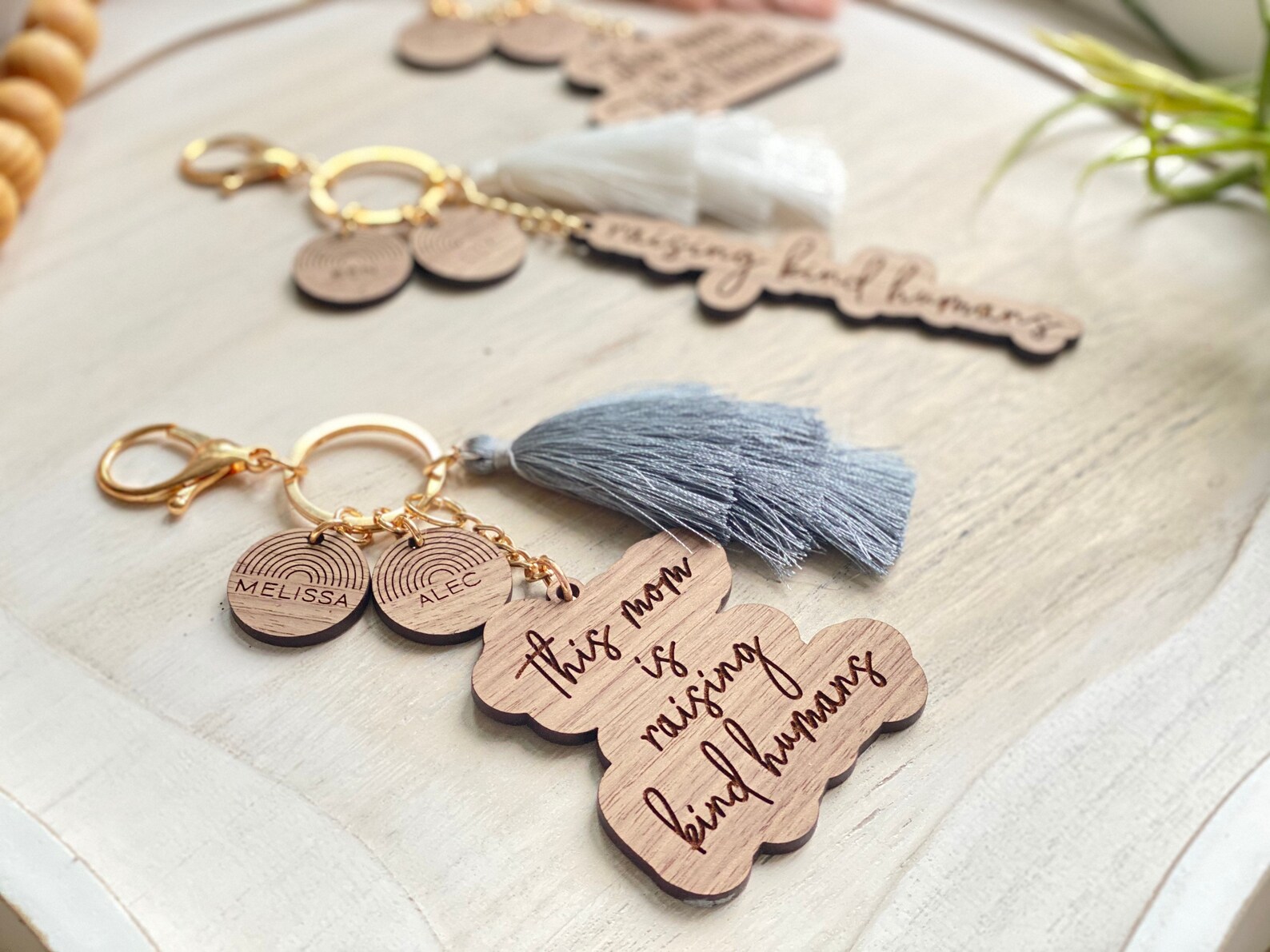 Mother's Day Personalized Keychain SVG File Laser File Etsy