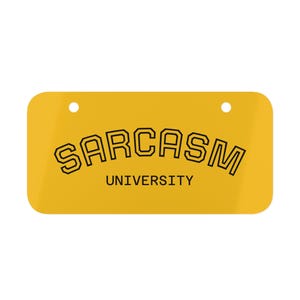 Motorcycle License Plate