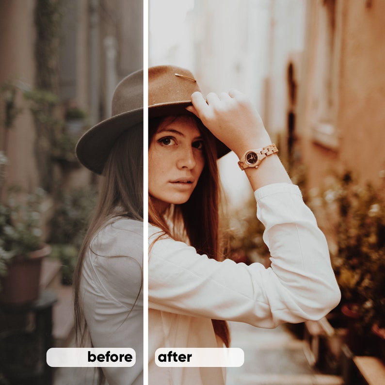 Lightroom Mobile Preset Warm and Muted iPhone Lightroom Etsy