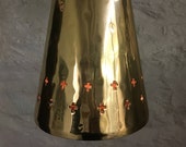 Handmade hammered brass Pendant Lamp