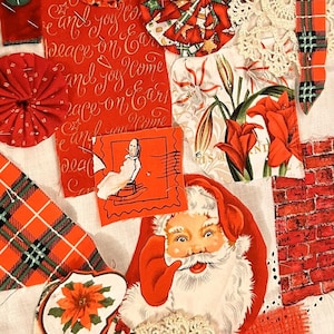 Antique Santa Placemat Stitch Kit