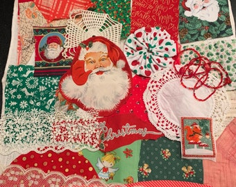 Med Santa Face Slow Stitch Kit