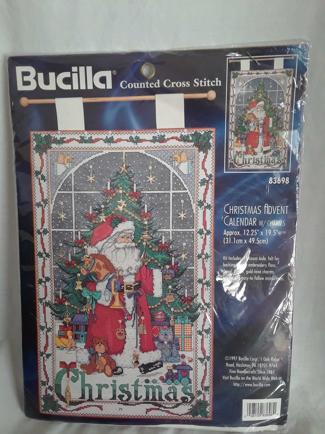 BucillaCounted Cross StitchAdvent CalendarWith Charms Etsy