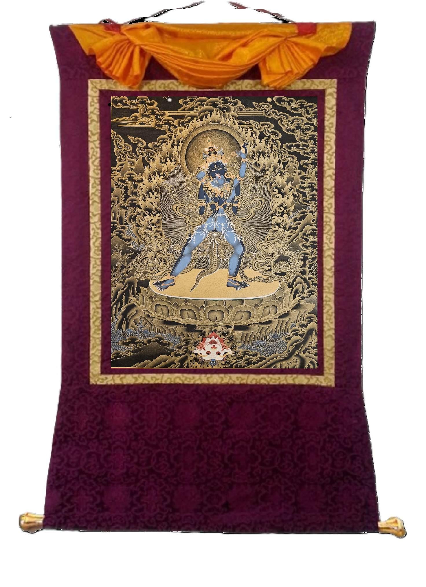 金箔使用 般若心経 卍文様 額装アート 約24.5cm仏教美術・縁起物 呉世勇 黄金楠 純金箔『金色般若心経』大 | 東京書芸館公式通販ウェブ