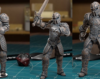 Animated Armour Miniature, Resin RPG, Dungeons and Dragons