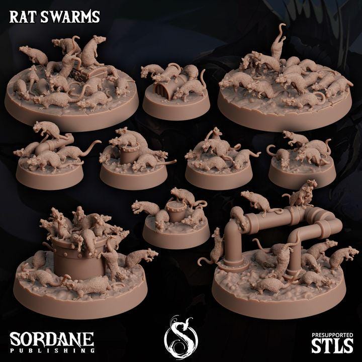 Magic: The Gathering - Swarm Of Rats (Sciame Di Ratti) - Ninth Edition (9ED) - Carta Singola Non Comune