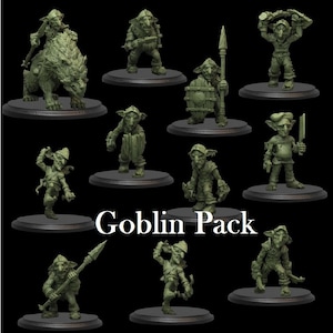 Goblin Models for RPG Wargames,NPCs