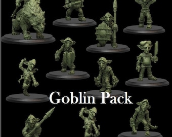Goblin Models for RPG Wargames,NPCs