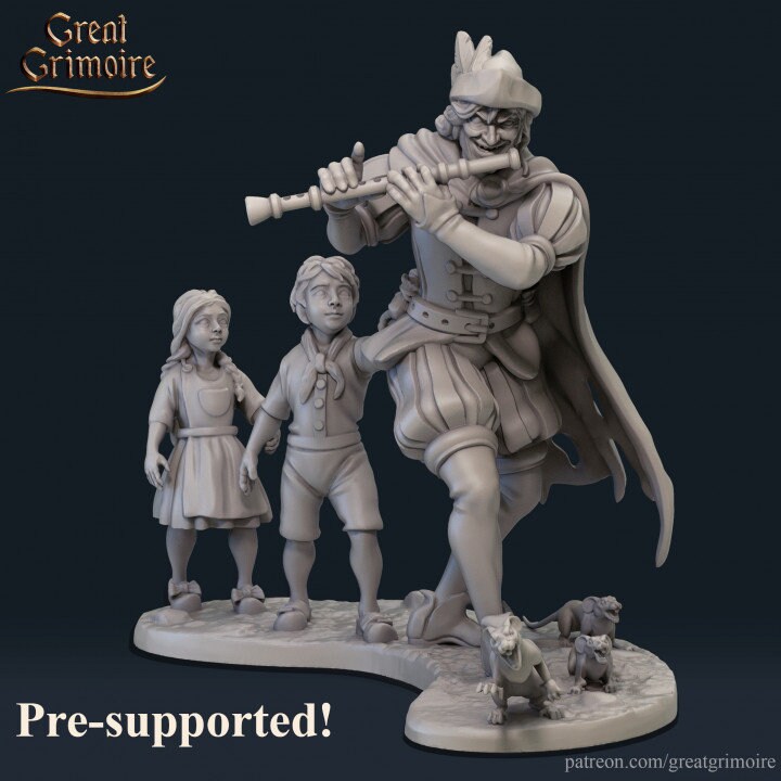 Pied Piper Miniature Table Top Games Painting Wargames Dnd Etsy UK