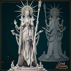 Milady of Grace | Stor Grimoire | Bordsrollspel | 32-110 mm | DnD-modell