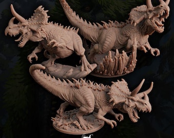 Triranorex | Sordane Publishing | Tabletop RPG | 32-75mm | DnD Model