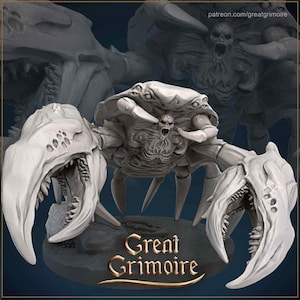 Crab | Great Grimoire | Tabletop RPG | 32-110mm | DnD Model