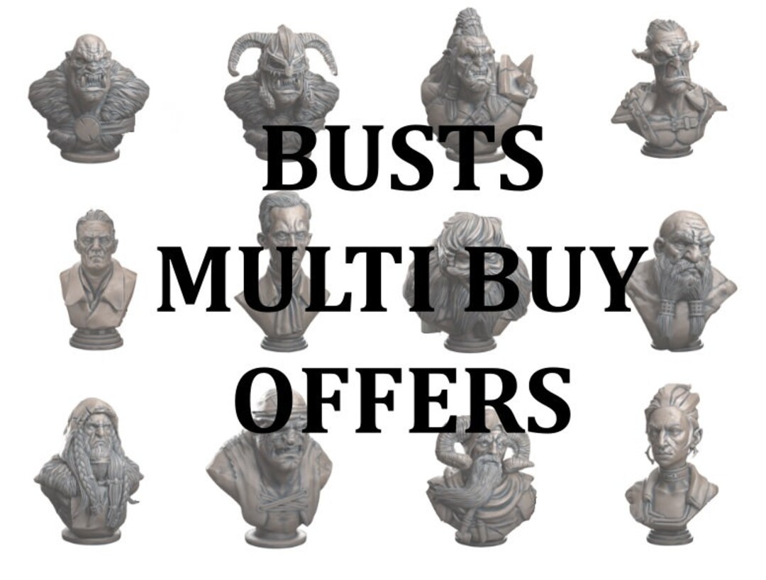 Fantasy Bust Multi Buy Options Fantasy Models for Collection and