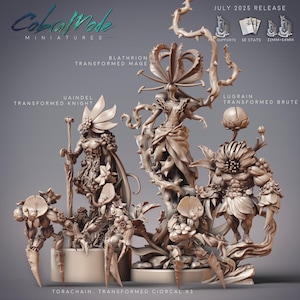 Plant People Myconid  The Verdant Dirge for Dungeons and Dragons, Table top Games RPGs, CobraMode