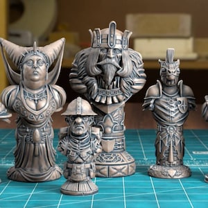 Human Fantsy Theme Chess Set